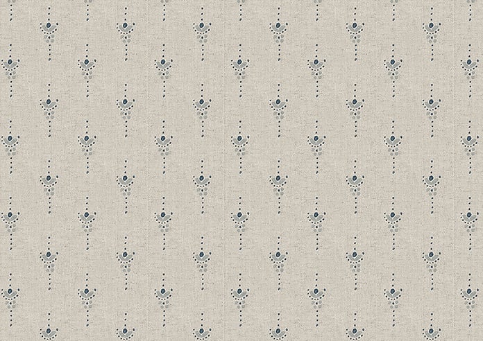 Emily Bond Honor, Fowey Blue - Roller Blind - Image 6